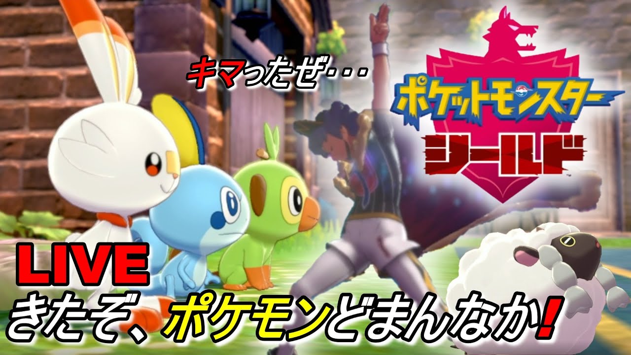 【ポケモン剣盾】#01 きたぞ､ポケモンどまんなか！【不定期】【実況】※ネタバレ注意