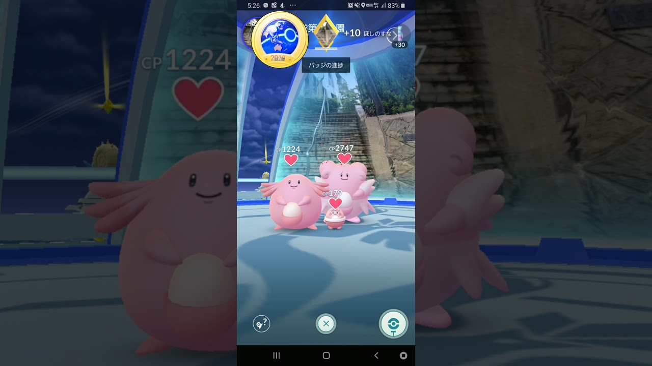 【 ポケモンGO】ピンプク家族かわいいね【Pokemon GO】