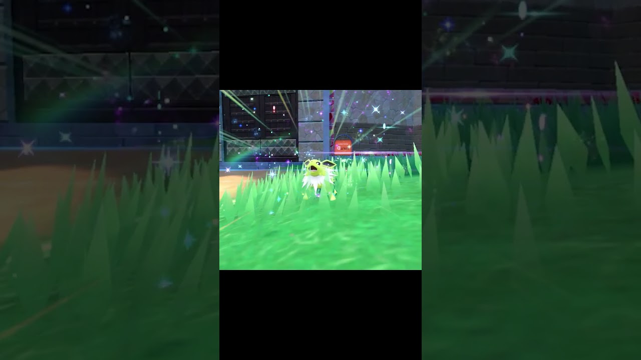 色違いサンダース Shiny Jolteon #shorts  #pokemon #ポケモン #ポケモンsv