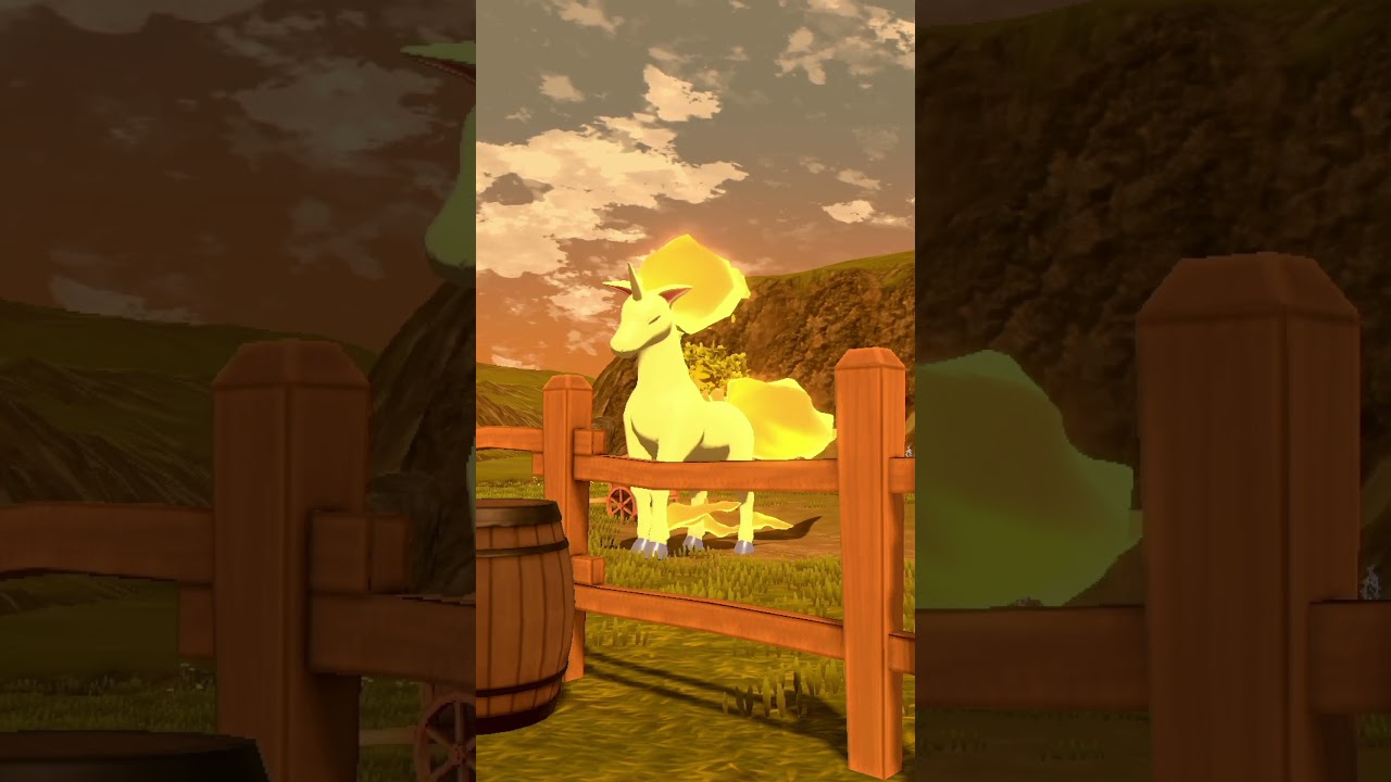 ウトウト......するギャロップ【Pokémon LEGENDS アルセウス】 #ポケモン