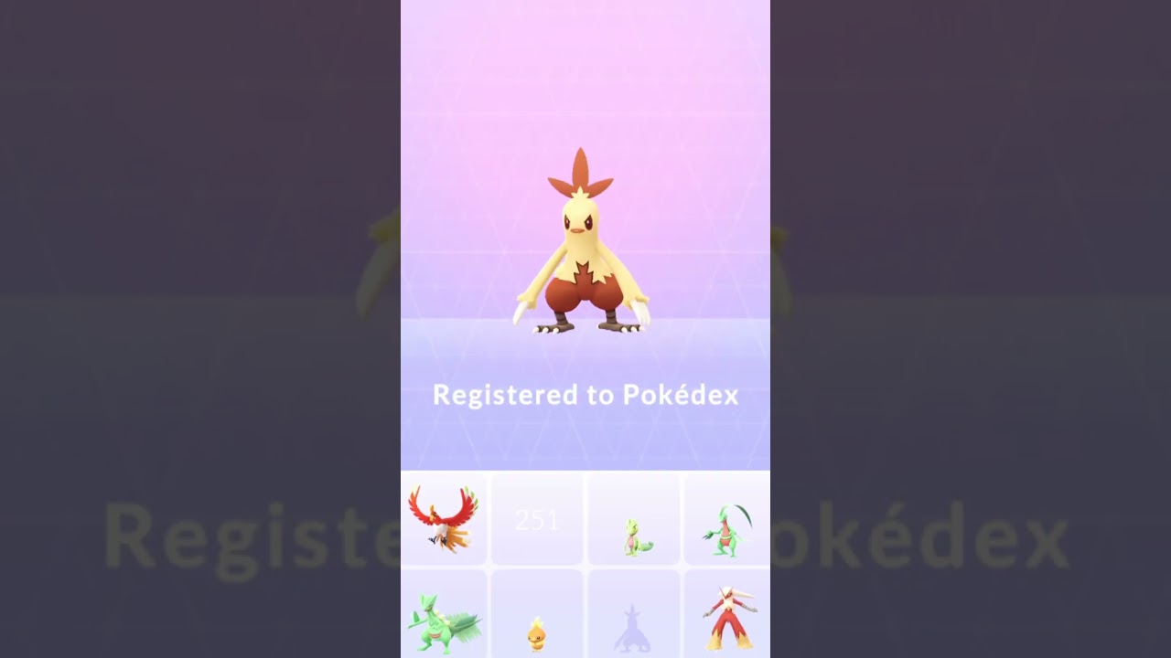 Finally I Got ✨Shiny Blaziken in #pokemongo