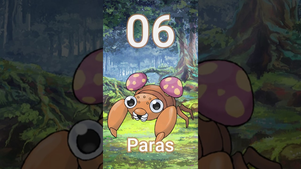 Dando Nota - Pokémon de Kanto (Paras, Parasect) #Shorts #dandonota