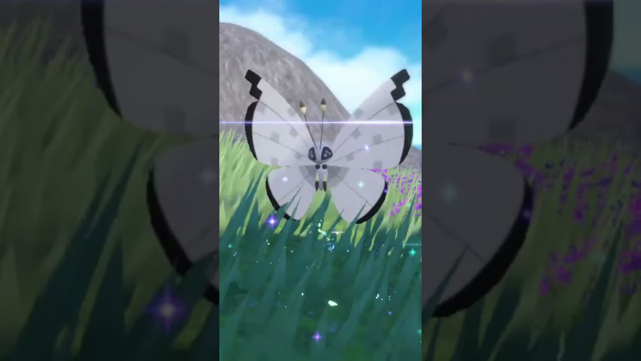 【ポケモンSV】色違いコフーライから氷雪ビビヨンへの進化