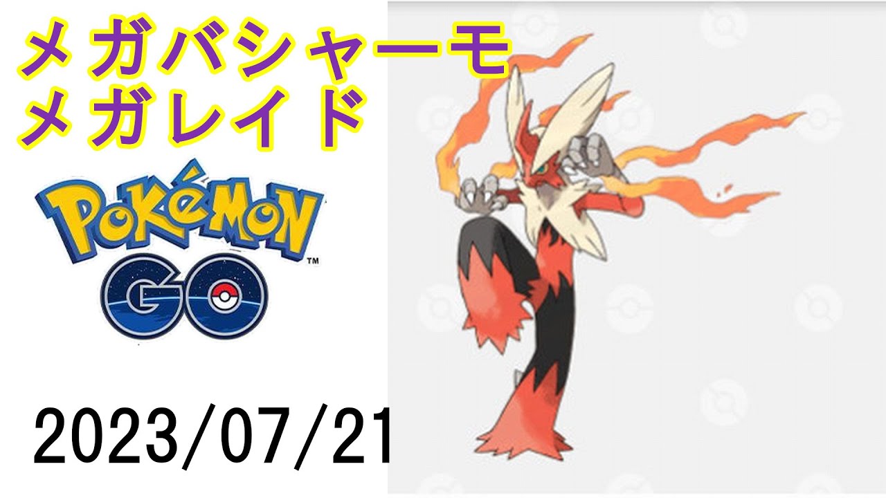 メガバシャーモメガレイド2023/07/21