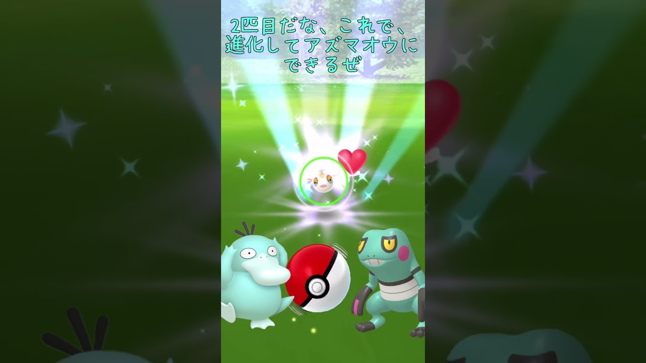 今日の色違い！#41 トサキント2匹目この子は進化します #今日の色違い #ポケモンgo #色違い #pokemon