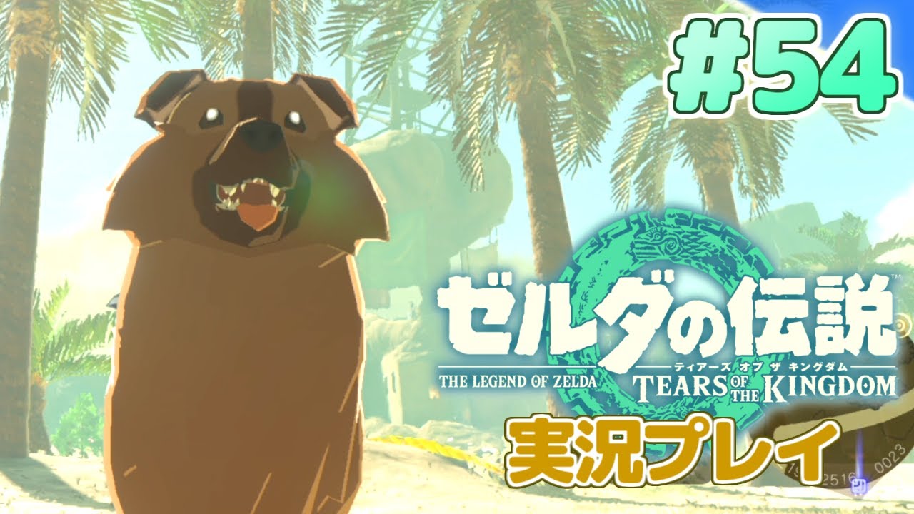 【Switch】カラカラバザール到着！異常気象の謎を追え！ゼルダの伝説 ティアーズオブザキングダム 実況プレイ！#54【ゼルダの伝説TotK】