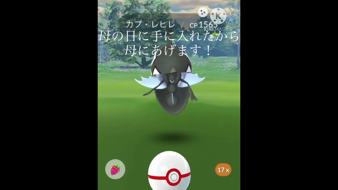 思わぬ色違い！#ポケモンGO#カプレヒレ#色違い