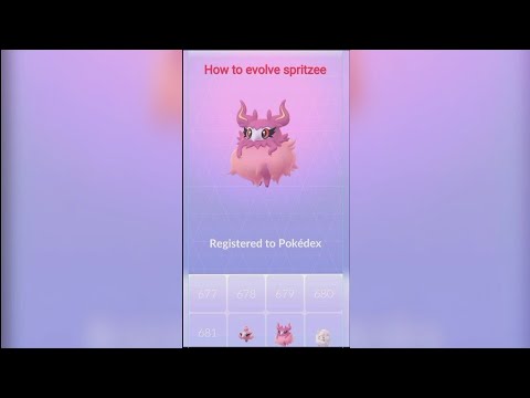 How to evolve Spritzee in Pokemon Go