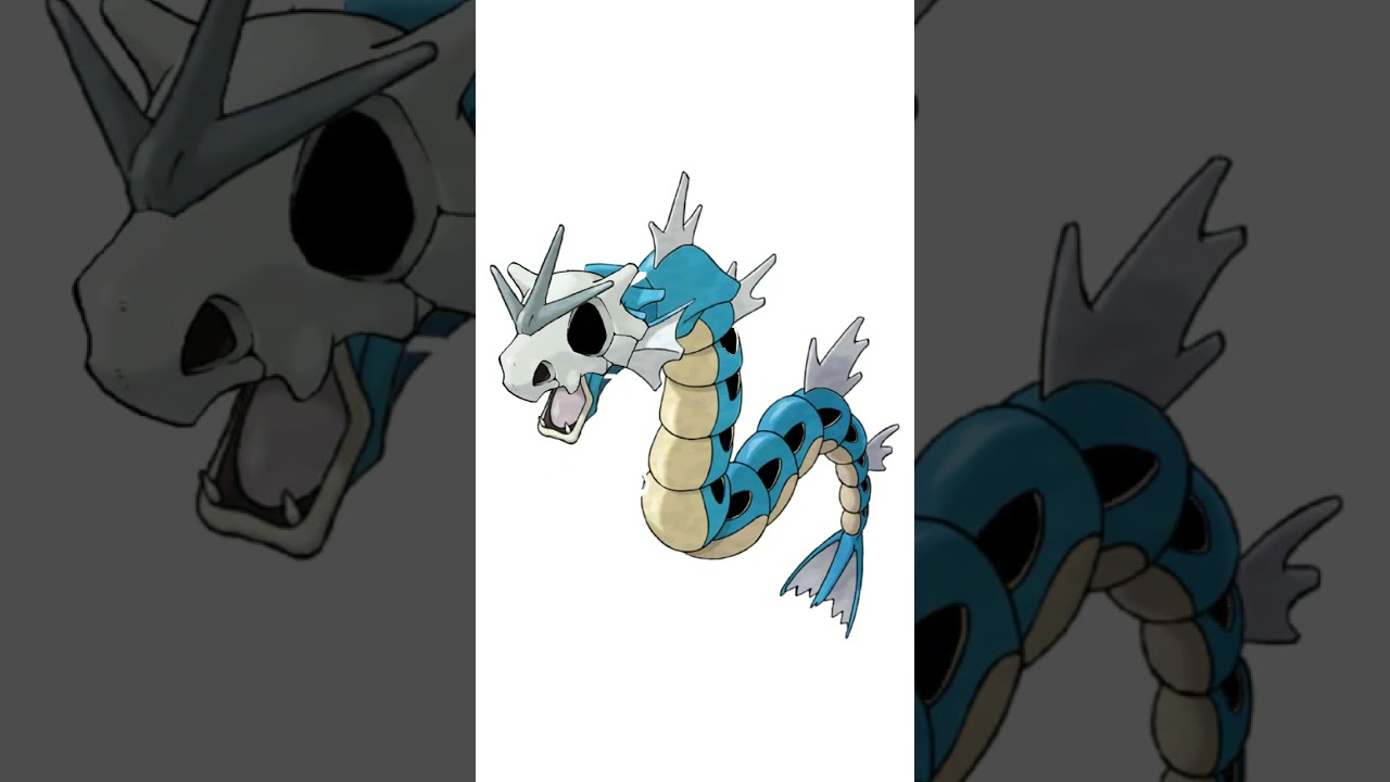 ギャラドスとカラカラを合成して作った骨竜ポケモン