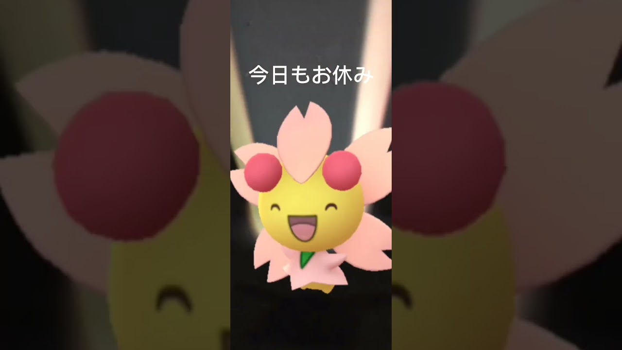最近こればっかですみません。#shorts #チェリム　#ポケモン