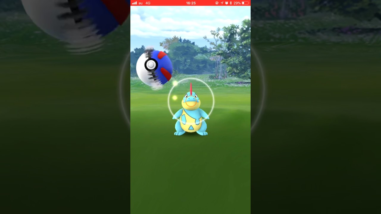 【Pokémon GO Excellent Throw】159 アリゲイツ (Croconaw)