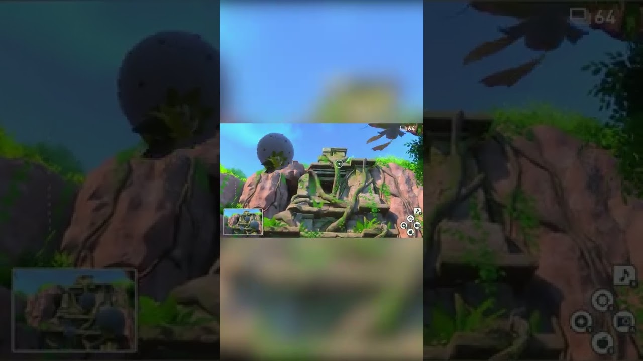 【Newポケモンスナップ NEW POKÉMON SNAP】ワタシラガの群れに紛れて通り過ぎるジラーチ #shorts