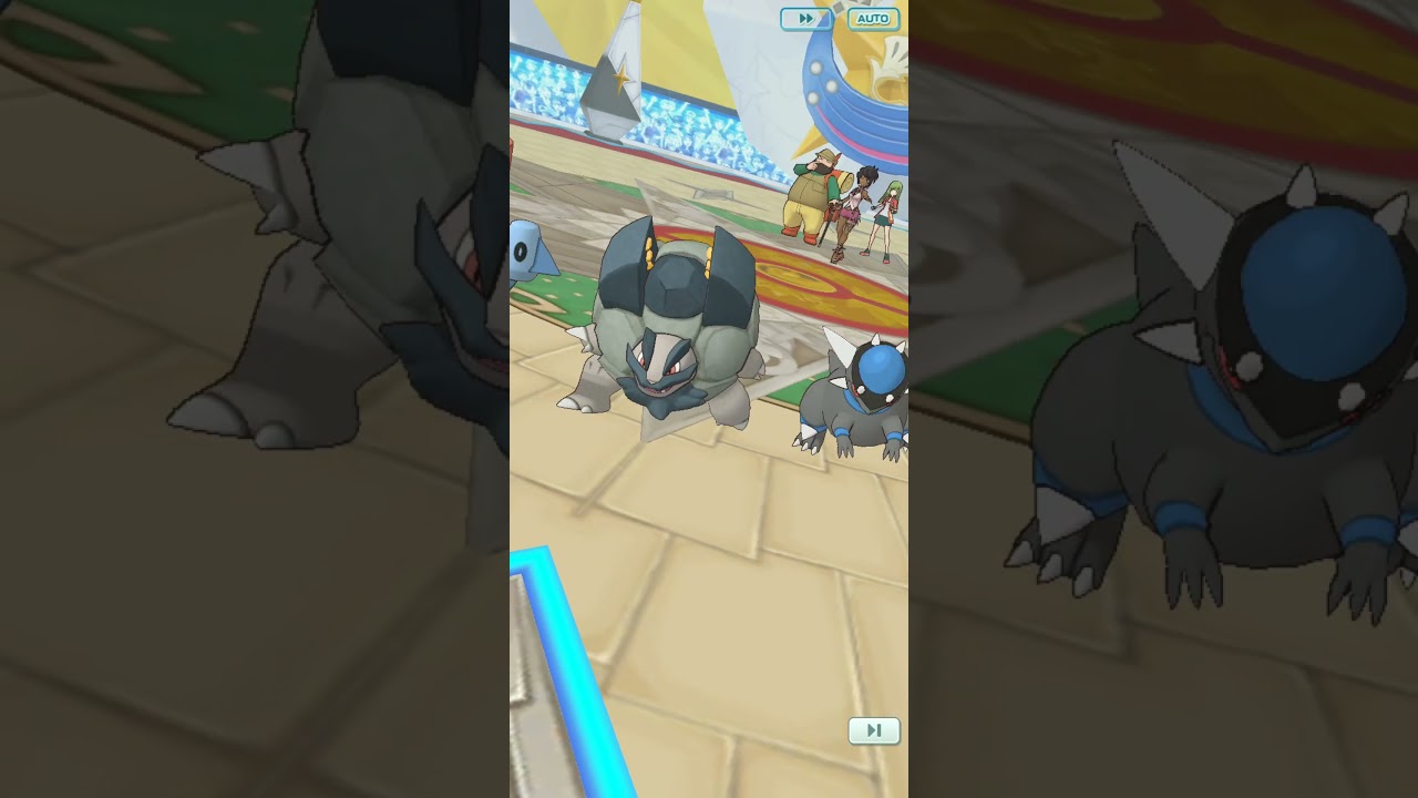 ポケモンマスターズ　ライチ（ゴローニャ）バディーズわざ