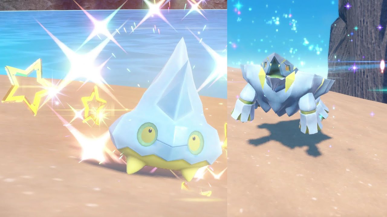 色違いカチコールと【色違いクレベース】入手方法！大量発生なし色違い厳選！おまけで色違いコオリッポも！【ポケモンSV】【ポケモンスカーレットバイオレットゼロの秘宝】【碧の仮面】【藍の円盤】【最強レイド】