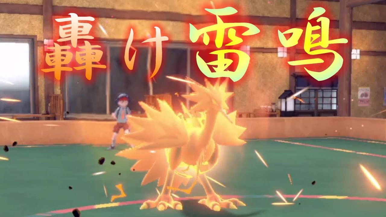 【ポケモンSV】環境に”意外と”刺さる？ガラルサンダーの強み【ヒスイ・過去作縛り＃６】