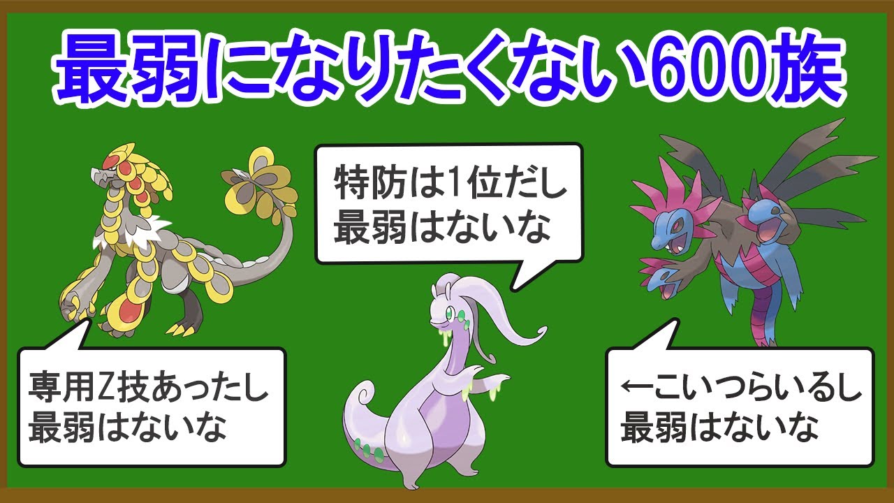 無能な600族ランキングTOP5