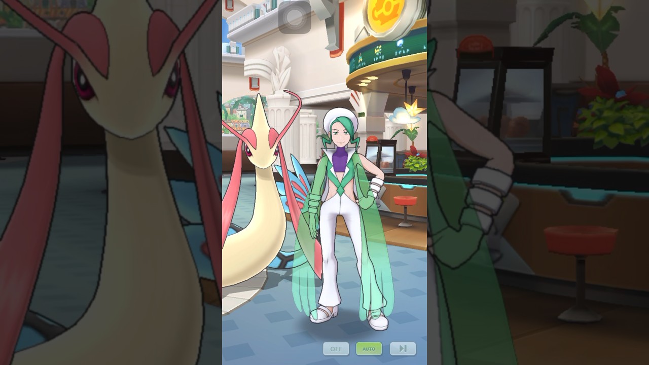 《寶可夢大師》ポケモンマスターズ，Pokémon Masters #米可利 #美納斯 （#ミクリ #wallace #ミロカロス #milotic ）