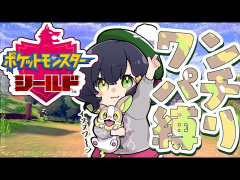 【ポケットモンスターシールド】ワンパチ縛りの大冒険①【のひらゆう】