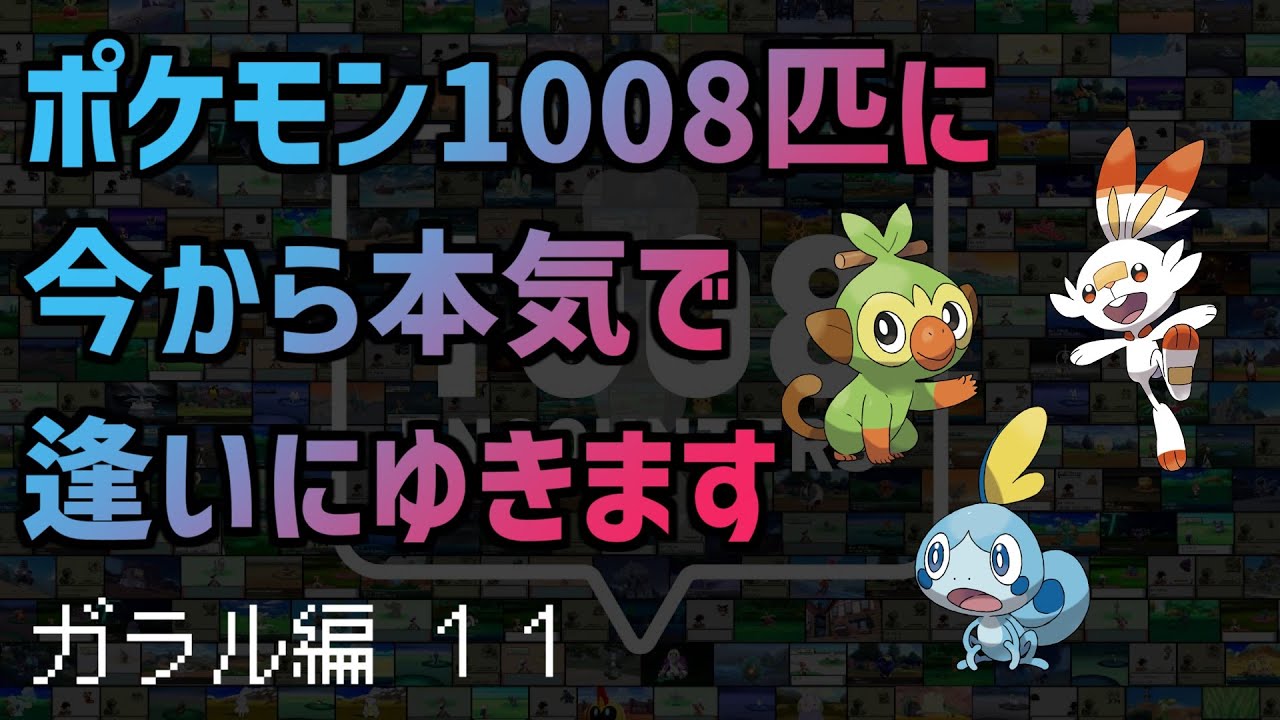 #133【ポケモン剣盾】すべてのポケモンに出逢う旅：ガラル編11【つくよみちゃん配信】