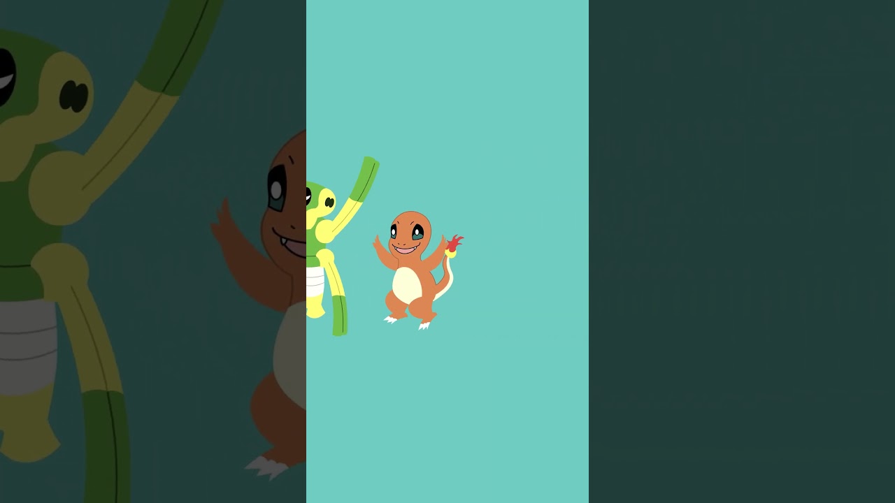 ワナイダー全国図鑑No.004[ヒトカゲ]#shorts