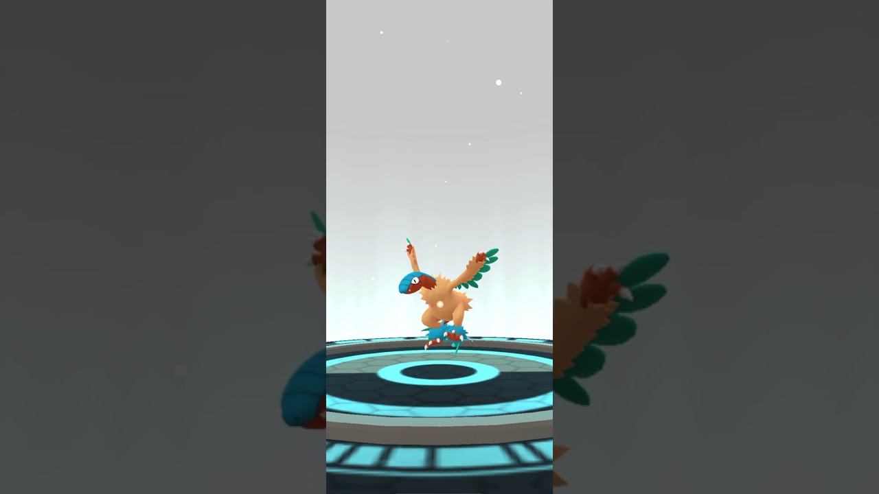 【Pokémon GO】Shiny Archen → Archeops Evolve 🔥