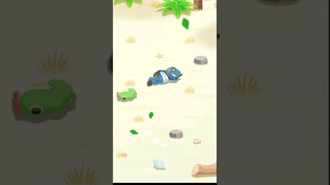 Croagunk found in Pokémon Sleep #pokemonshorts #youtubeshorts #shorts