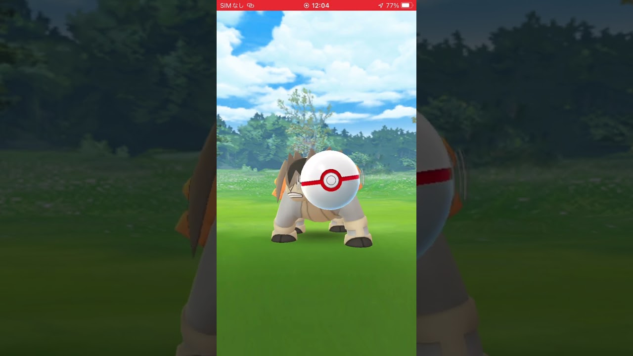 岩山の霊獣　パート7 ポケモンgo テラキオン