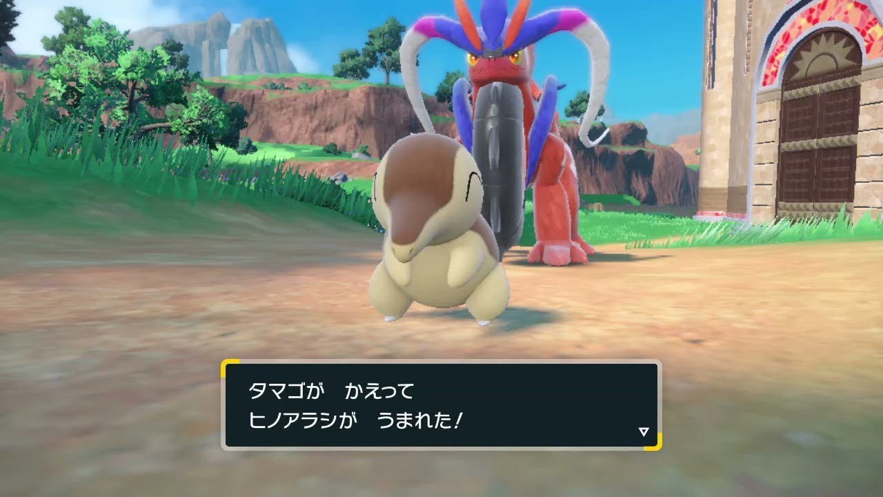 【ポケモンSV】ヒノアラシ　色違い【国際孵化】