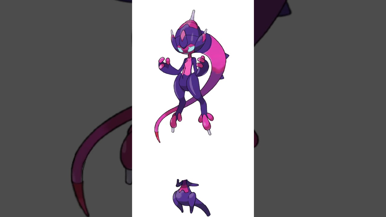 メガミュウツーY ＋ べベノムの宇宙人ポケモン　#ポケモンフュージョン #pokemon #改造ポケモン  #伝説のポケモン #ミュウツー