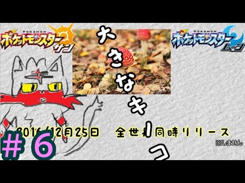 【色違いニャビー縛り!!】#6精神崩壊!?大きなキノコ・・・【ポケットモンスターサン実況】