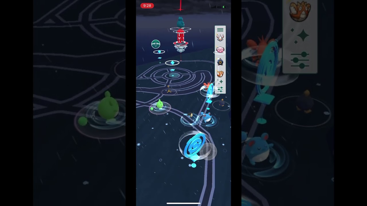 色マリル出現！#ポケモンgo #pokemongo #Pokémon#ポケモン #色違い #shorts