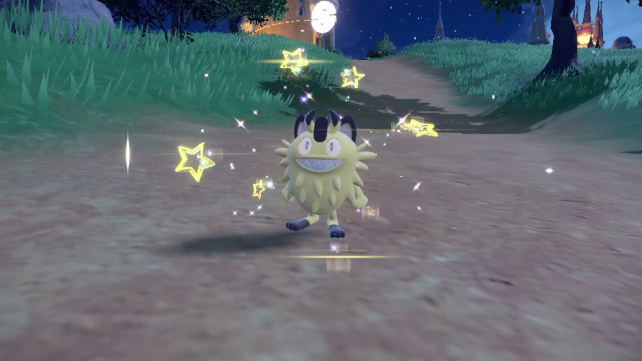 【ポケモンSV】ガラルニャース　色違い【国際孵化】