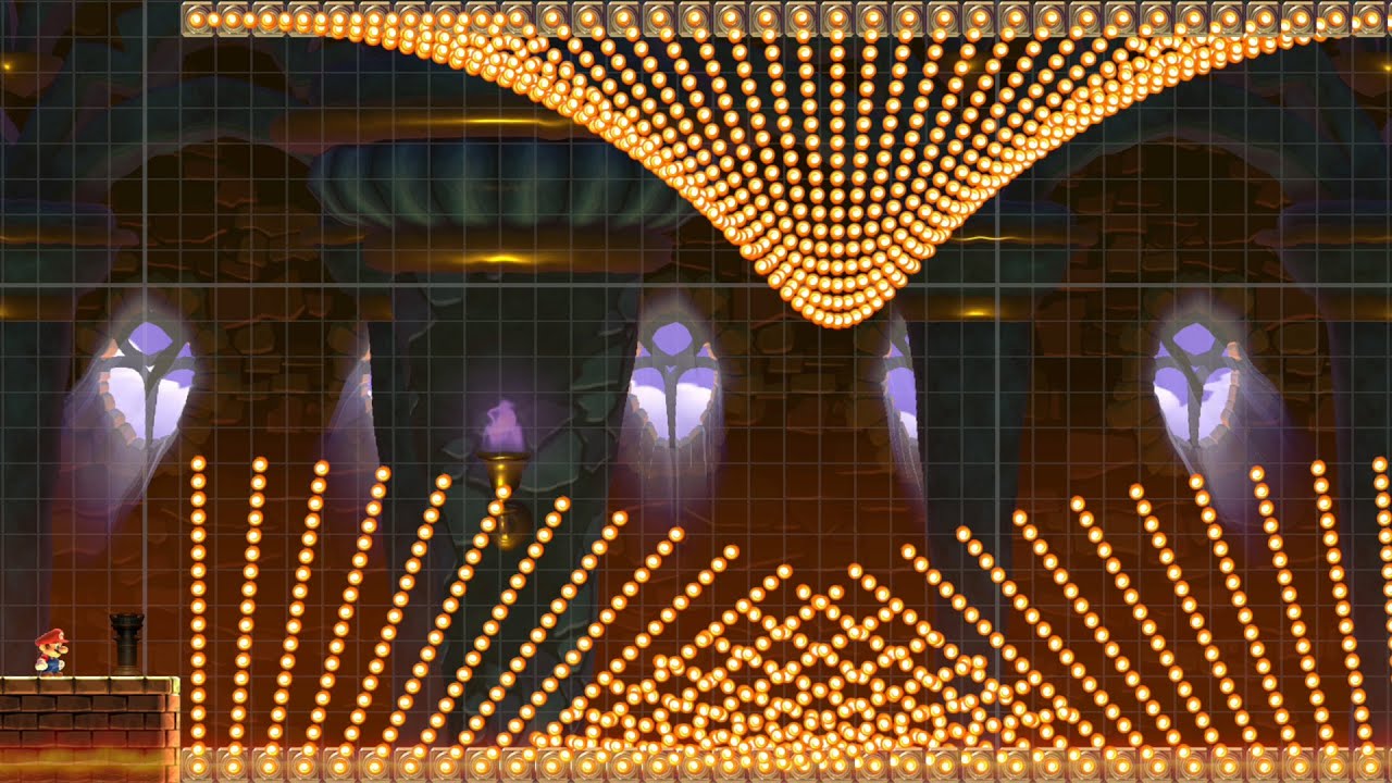 炎の波にのまれるな！ファイアウェーブコースを作ってみた！【マリオメーカー2】