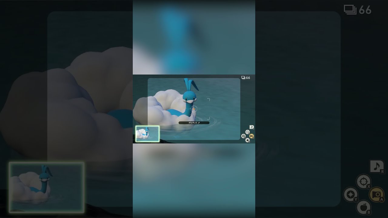 【Newポケモンスナップ NEW POKÉMON SNAP】サファリパーク感出してくるチルタリスとレントラー #shorts