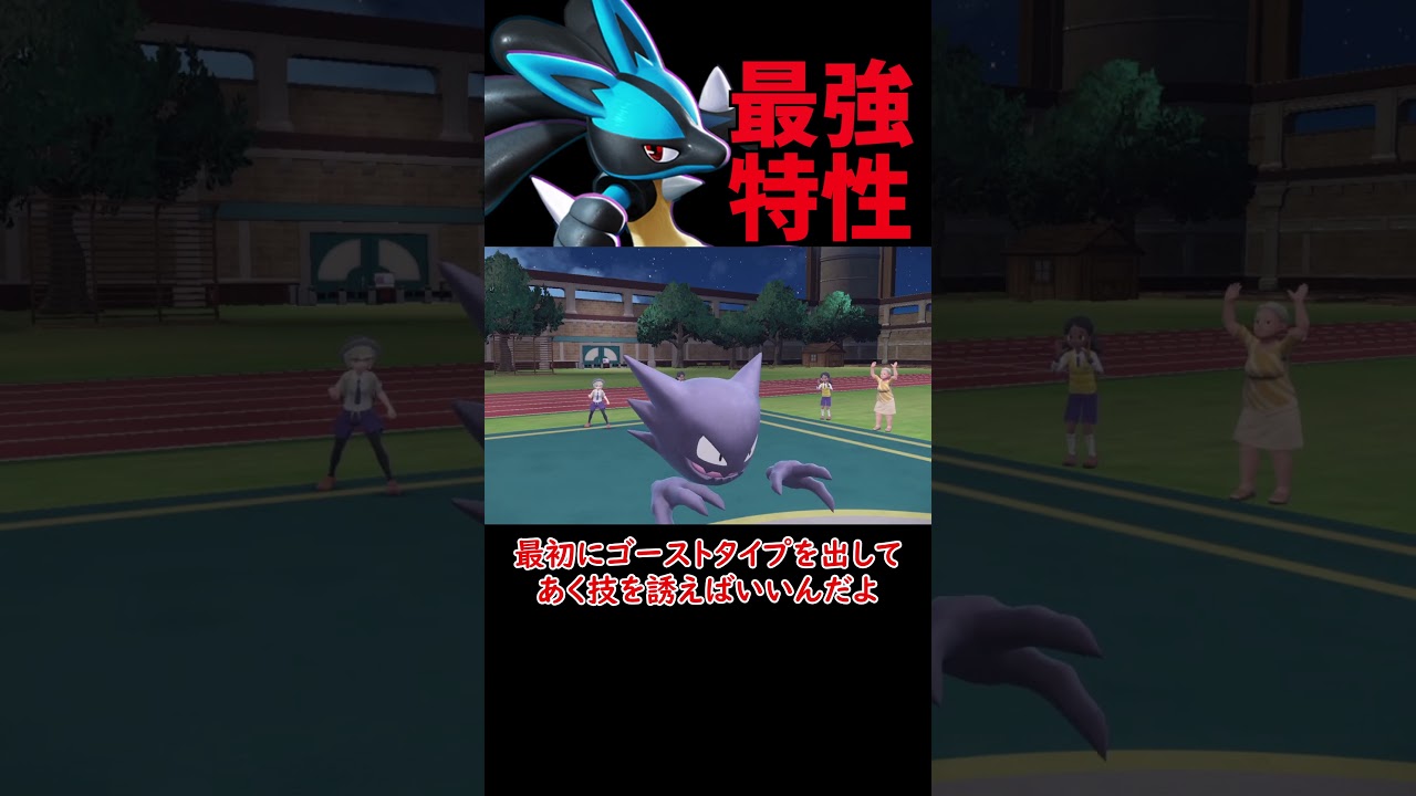 ハマったら最強 ルカリオ【ポケモンSV】【ロマン】