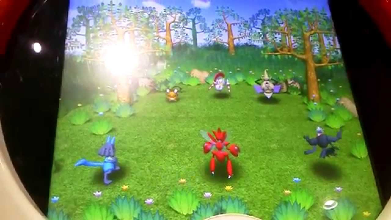 ポケモントレッタ０２弾 動画 メガハッサムにメガシンカ！