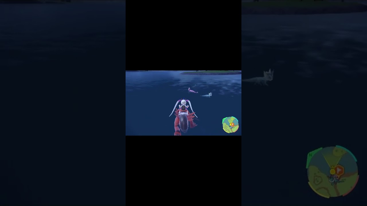 色違いシャワーズの出現【ポケモンSV】【野生/大量発生】  #Shorts #ポケモン