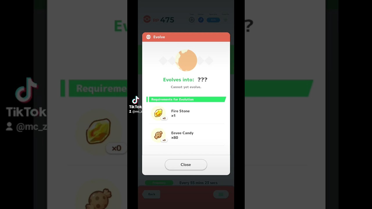 Eevee Evolution Methods In Pokemon Sleep