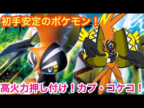 【ポケモンUSUM】安定を押し付けていけ！初手カプ・コケコ【ウルトラサン/ウルトラムーン】