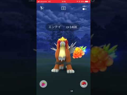 【ポケモンGO】エンテイゲット！！