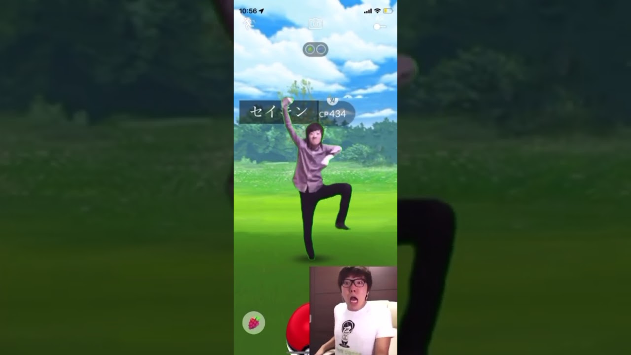 ポケモンGOでセイキンが出てきて発狂するヒカキン