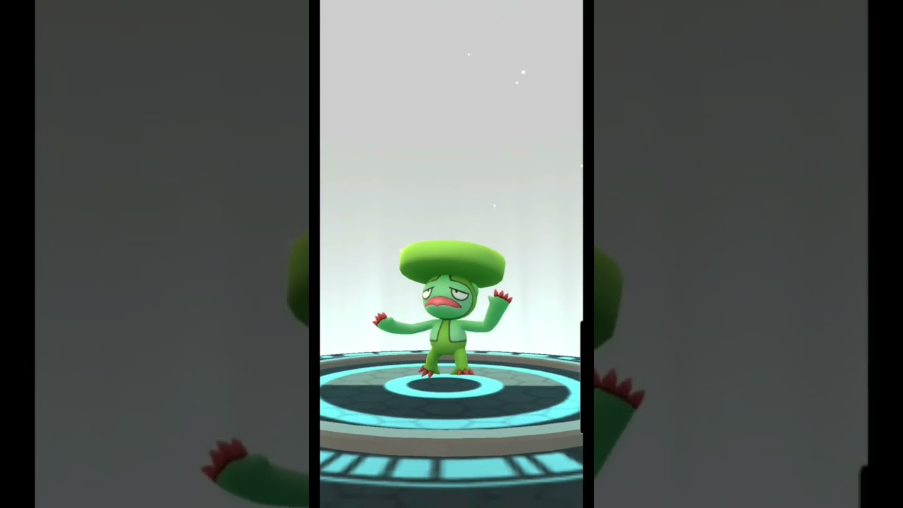 XXL Lotad evolves into... #lombre #pokemongo #pokemon #grass #water #lotad #xxl #hoenn #gen3 #evolve