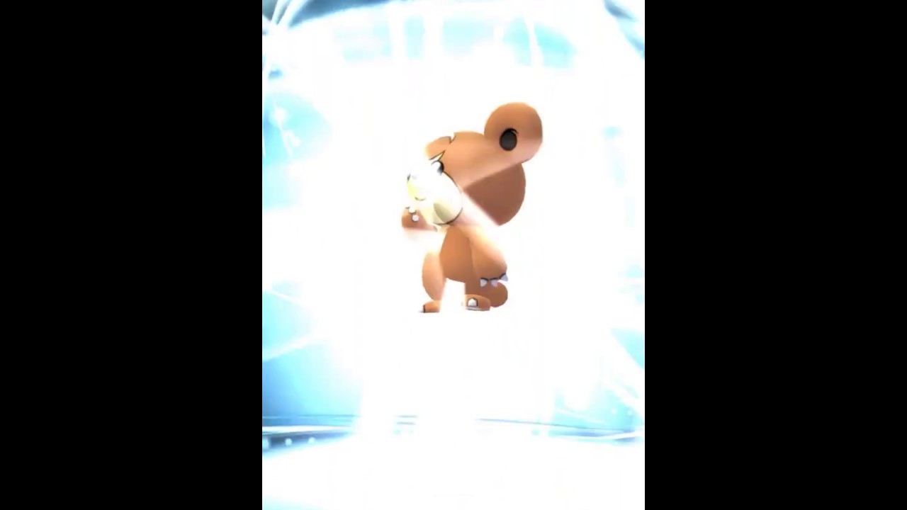ポケモンGO ヒメグマを進化してみた