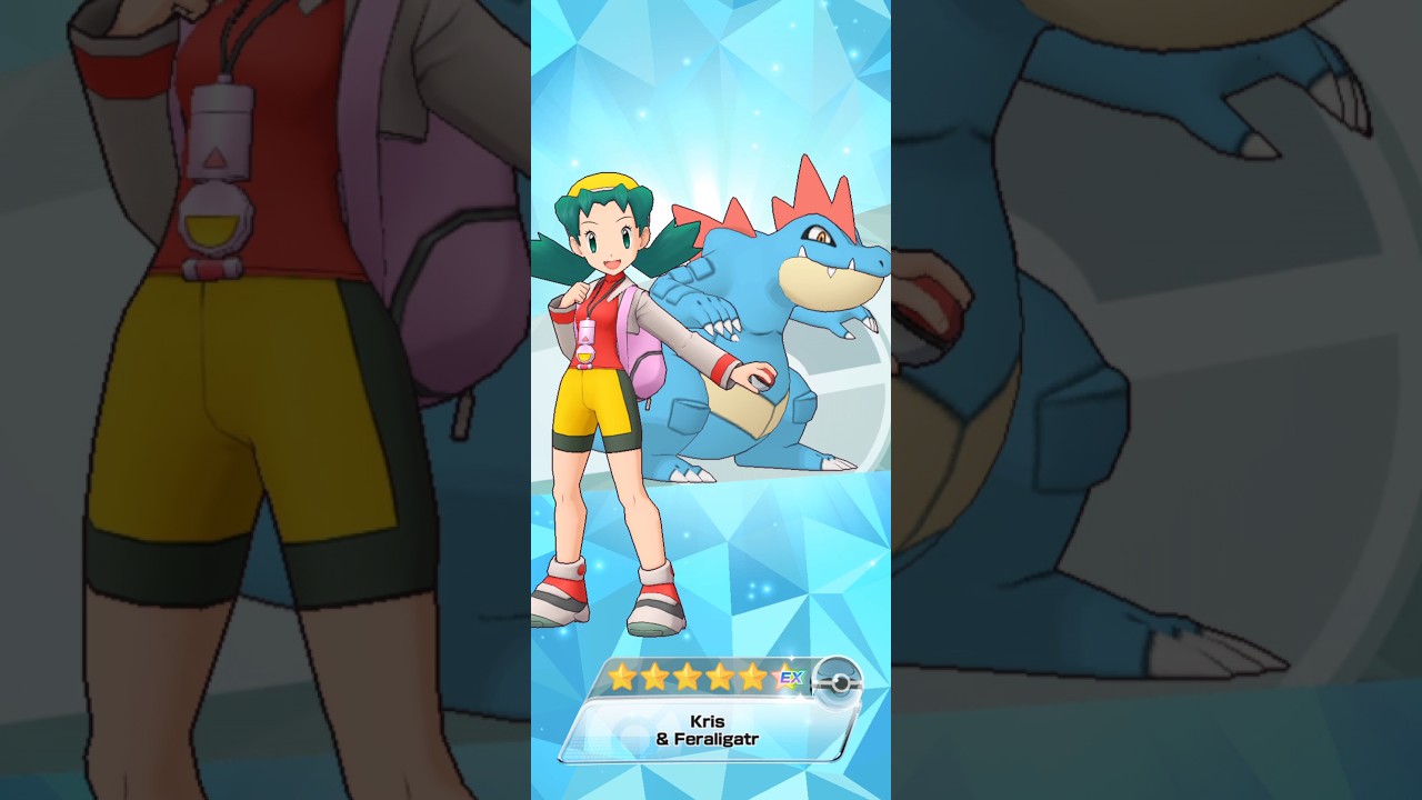 BEEN MEANING TO LOL! 6🌟EX KRIS AND FERALIGATR! #pokemon #pokemongame #pokemonmasters