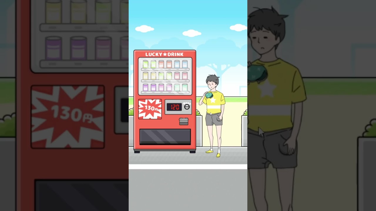 10円足りないピンチをラッキーにしろ【ラッキーボーイ/バカゲー】#Shorts #ゲーム実況 #ゲーム