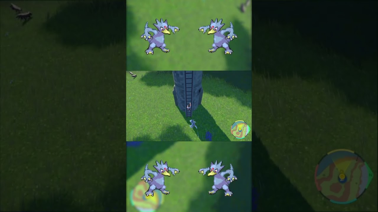 絶対トレーナーを逃がす気がないゴルダック #shorts　#ポケモンsv