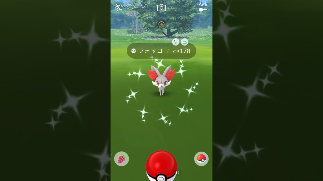 『色違いフォッコ』をGET！5月コミュニティデイ【ポケモンGO】#色違いポケモン #ポケモンgo #コミュニティデイ #ポケモンgo色違い #pokemonGO