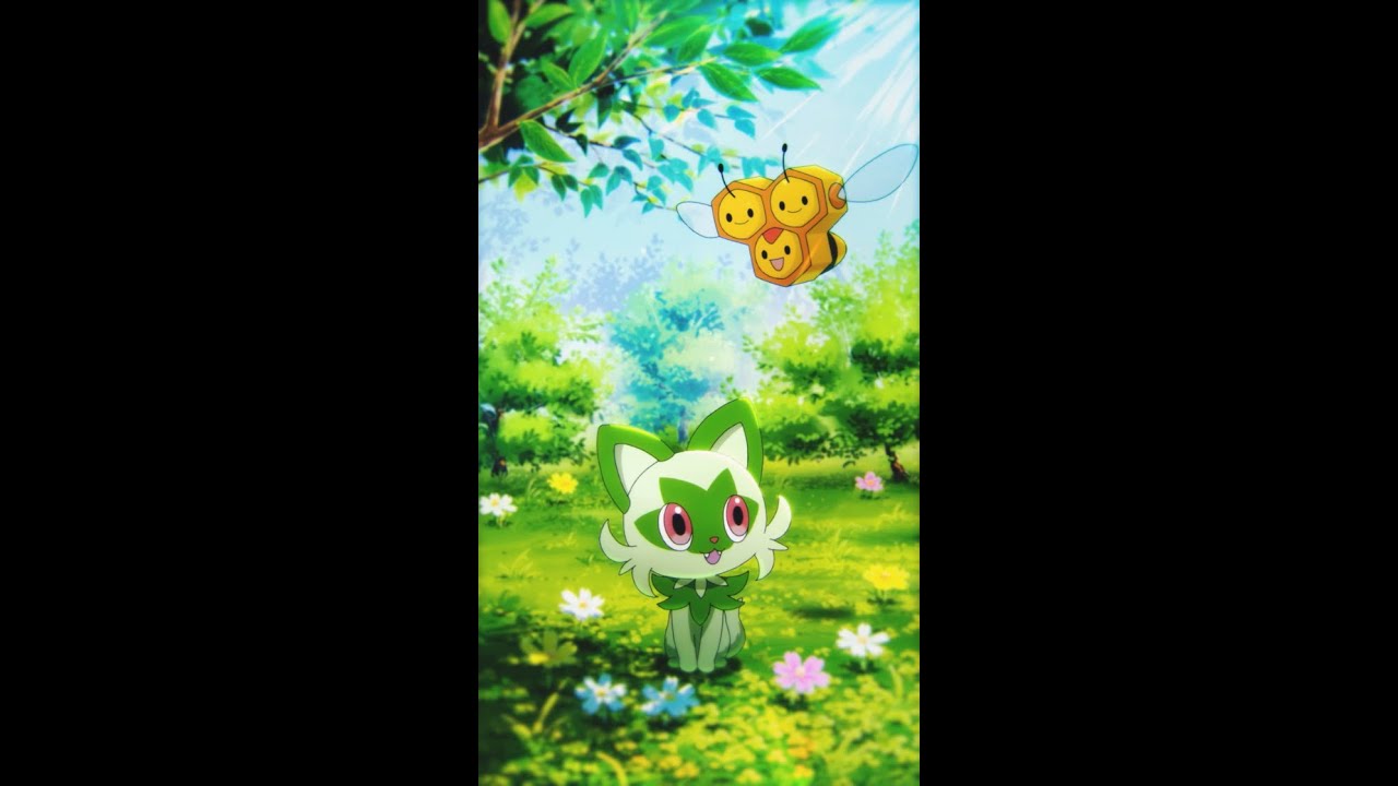 【公式】とある日のニャオハ #shorts