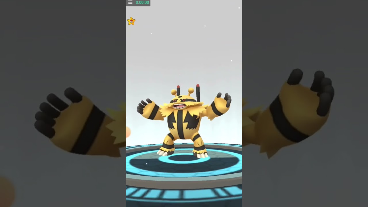 La Evolución 🧬 de Electabuz a Electivire #pokemongo #pokemon #electabuzz #electivire