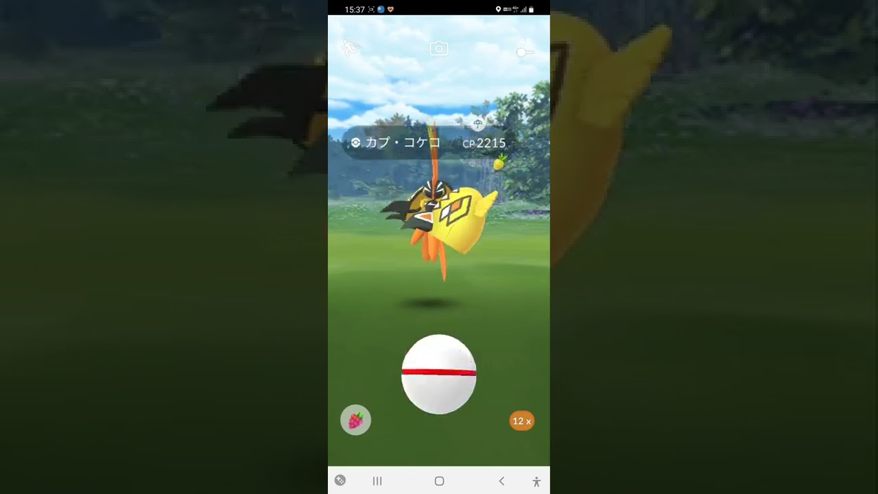 【ポケモンGO】カプ・コケコ捕獲